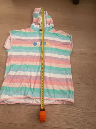 Poncho y gorro infantil talla 9-10