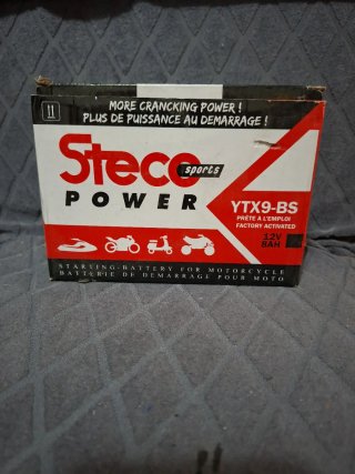 Batería Steca YTX9-BS 12V 6Ah
