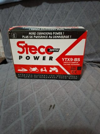 Batería Steca YTX9-BS 12V 6Ah