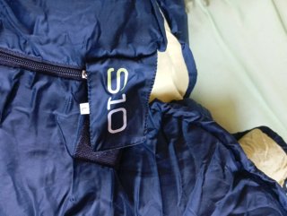 Saco de dormir Quechua azul 2,10 de longitud