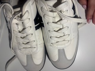 Zapatillas Pull&Bear Talla 38 Blancas/Gris