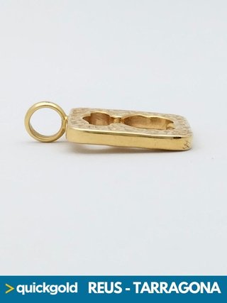 035-03-0166 COLGANTE ORO 18K TIPO TOUS  2.88 GR