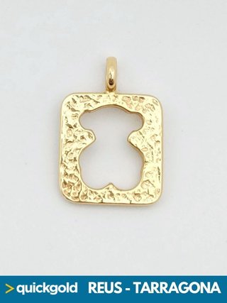 035-03-0166 COLGANTE ORO 18K TIPO TOUS  2.88 GR