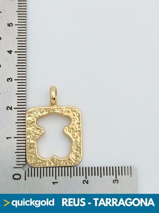 035-03-0166 COLGANTE ORO 18K TIPO TOUS  2.88 GR