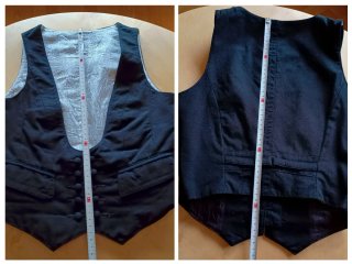 Chaleco Mango negro talla XS/S
