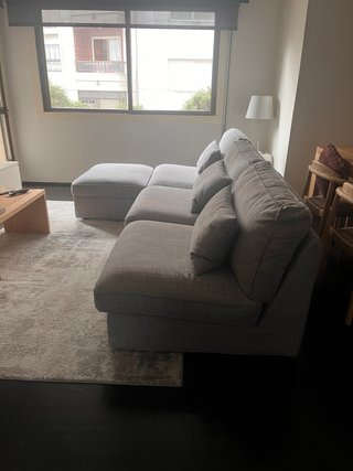Sofá modular ikea kivik .