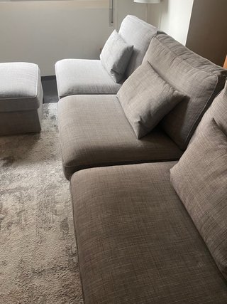 Sofá modular ikea kivik .