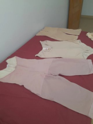 Lote de fajas beige