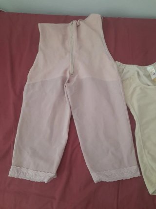 Lote de fajas beige