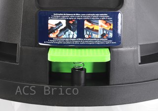Aspirador Polvo Líquidos 70L 2400W 2 Motores 48463 - Saurium