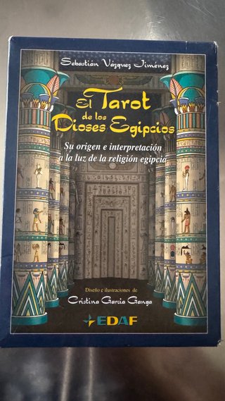 Tarot Dioses Egipcios con Libro EDAF