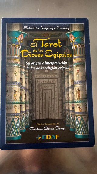 Tarot Dioses Egipcios con Libro EDAF