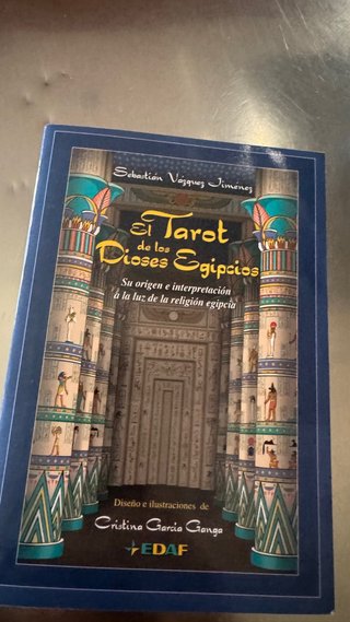 Tarot Dioses Egipcios con Libro EDAF