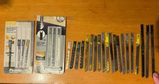 Lote de 27 Sierras Caladora Black & Decker Piranha
