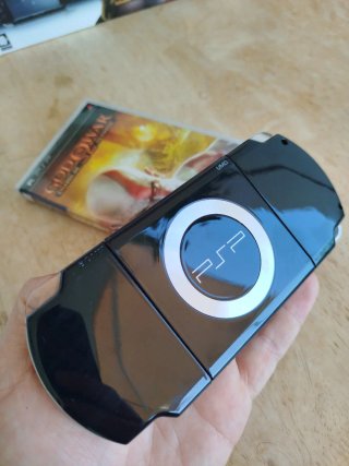 Como nueva Psp Slim edición God of war Chains of O