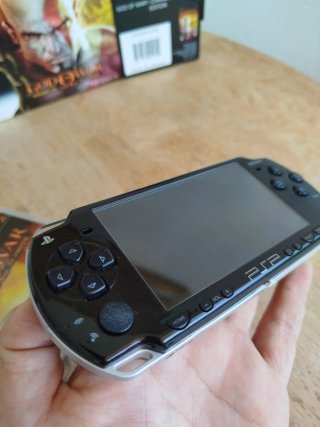 Como nueva Psp Slim edición God of war Chains of O