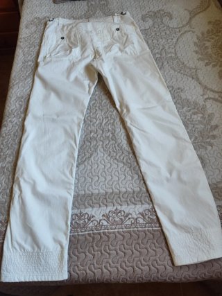 Pantalón Cargo Dockers Talla 44 Blanco hueso