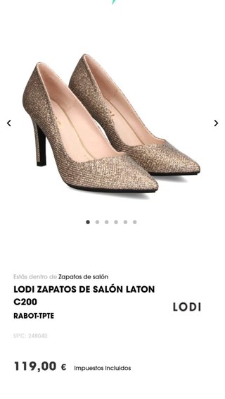 Zapatos de salón LODI originales talla 37
