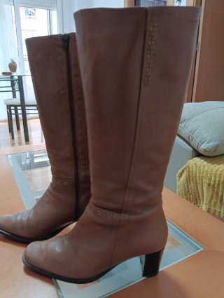Botas altas piel Pietro Bianchi T.39