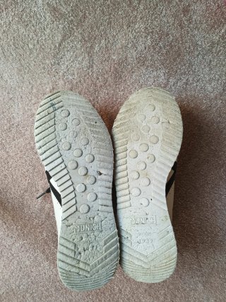 Tenis Munich  Blanco y Gris