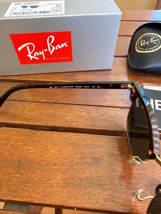 Gafas Ray-Ban Clubmaster Marrón y Dorado