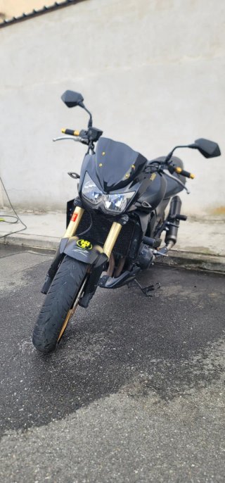 Kawasaki Z1000 2006 Negra y Dorada