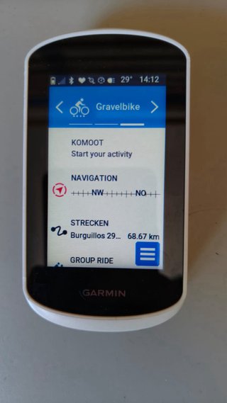 Garmin Edge Explore 2 GPS Ciclocomputador Blanco