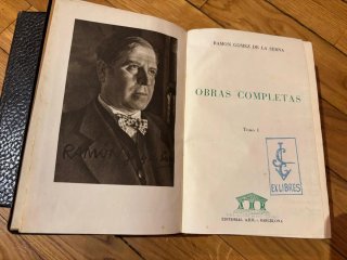 Gomez de la Serna obras completas 1956-57 2 tomos