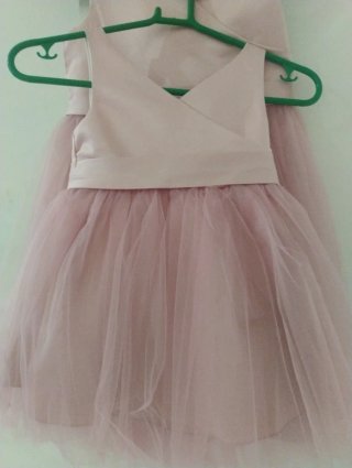 Vestido fiesta niña rosa Talla 3-6 años