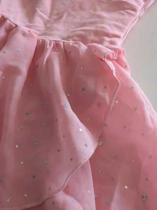 Vestido ballet niña rosa talla 130