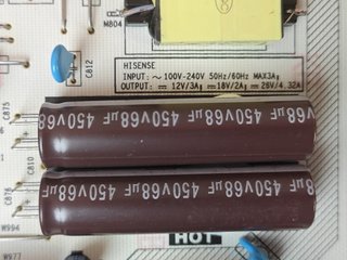 Repuestos originales TV Hisense 55E7NQ PRO