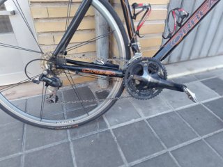 Bicicleta Carretera Orbea Negra Naranja
