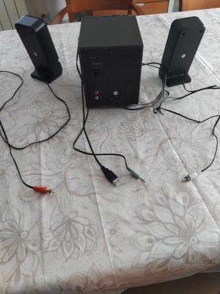 Altavoces Trust Raina 2.1 PC Subwoofer