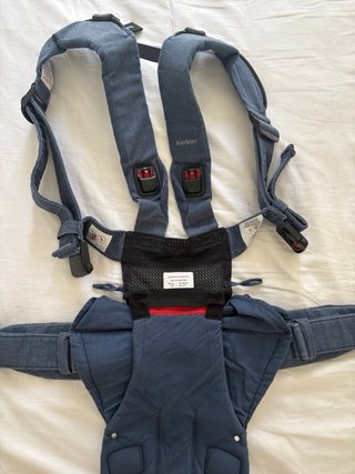 Mochila Portabebé Baby Björn One Cotton Vaquero