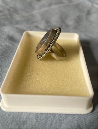 Anillo Plata Ley 925 con Masa Perla