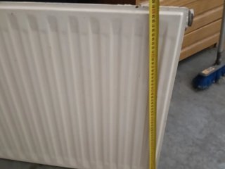 Radiador de hierro fino blanco