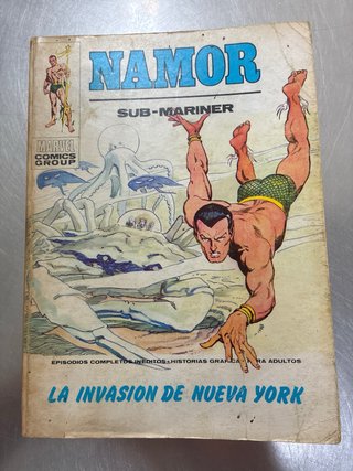 2 cómics. Thor y Namor. Completos.