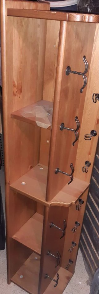 Perchero de madera Ikea