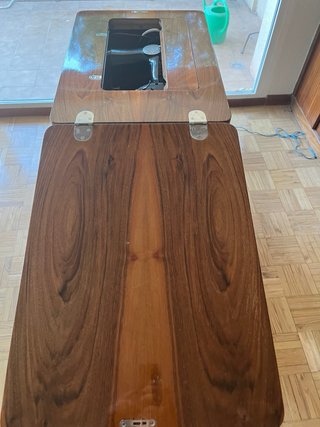 Máquina de coser antigua SIGMA se vende por viaje