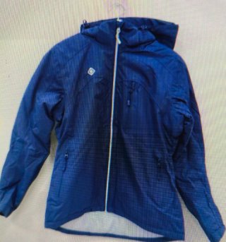 Cazadora azul Izas mujer