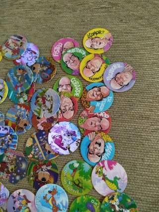 Tazos Looney Tunes y Chester Colección