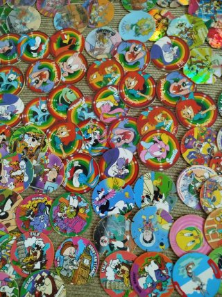 Tazos Looney Tunes y Chester Colección