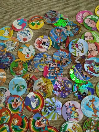 Tazos Looney Tunes y Chester Colección