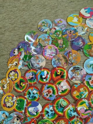 Tazos Looney Tunes y Chester Colección