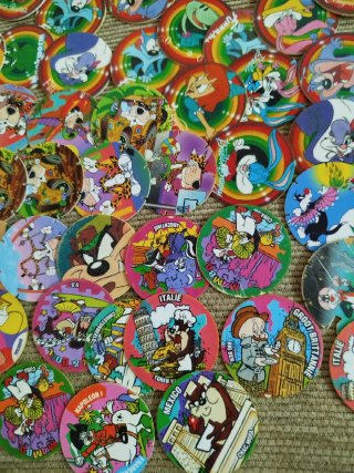 Tazos Looney Tunes y Chester Colección