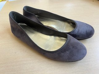 Bailarinas grises/marrones 38,5/39