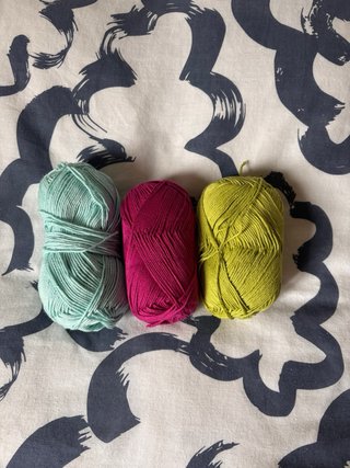 bandana a crochet hecho a mano