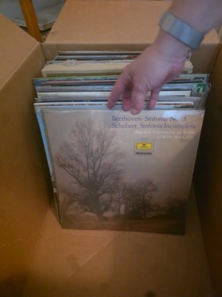 Vinilos Clásicos Brahms y Mozart