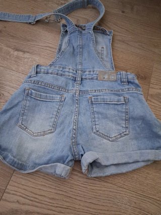 Peto corto vaquero Zara