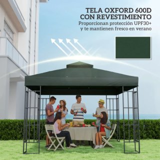 Techo de repuesto para pérgola 3x3